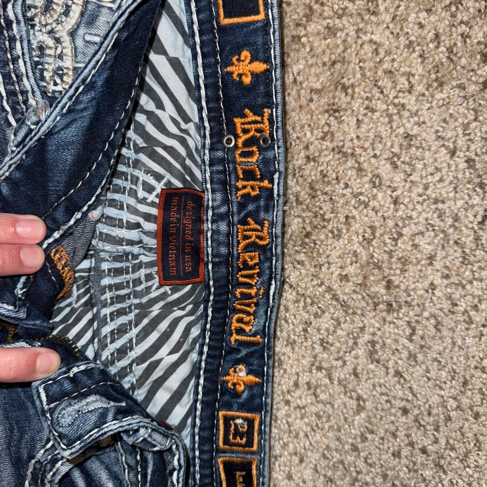 Rock Revival Blue Skinny Jeans
